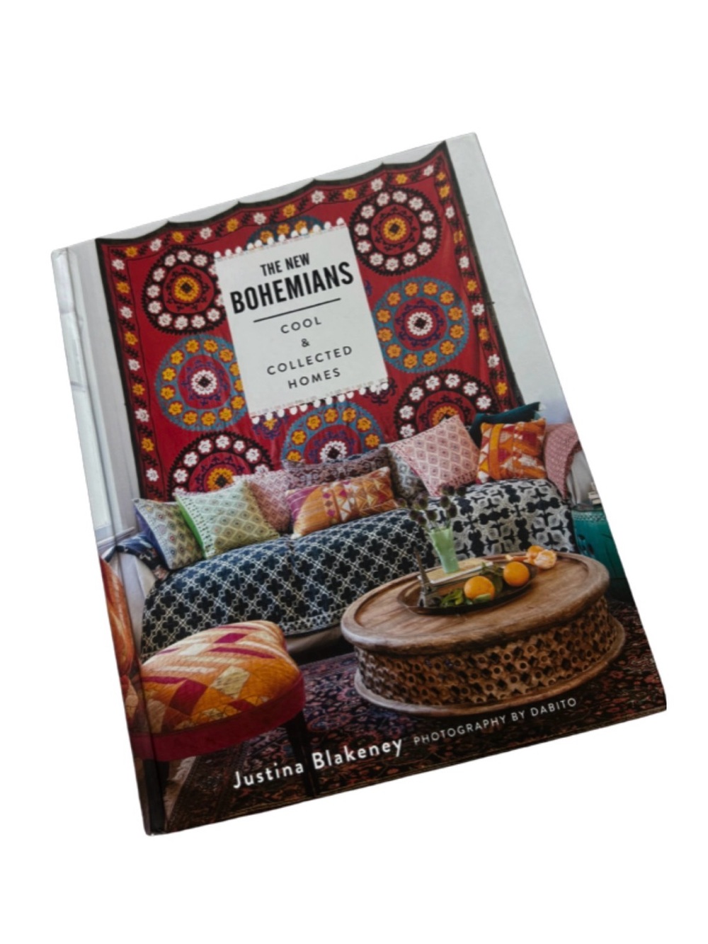 "The New Bohemians" Decorative Coffee Table Book - Red Cover